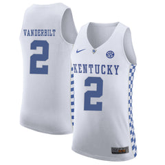 Kentucky VANDERBILT 2 White Jersey 2018 - 2019