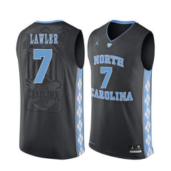 North Carolina LAWLER 7 Black Jersey