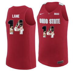 Ohio State LANE 14 Scarlet Jersey