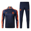Image of Barcelona Football Kits Navy Training Suits 2018-2019