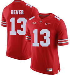 Ohio State BEVER 13 Scarlet Jersey 2018-2019