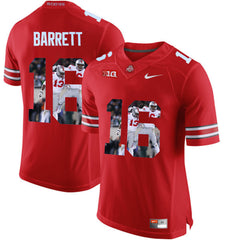Ohio State Buckeyes Barrett 16 Scarlet Jersey