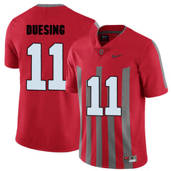 Ohio State DUESING 11 Red Jersey