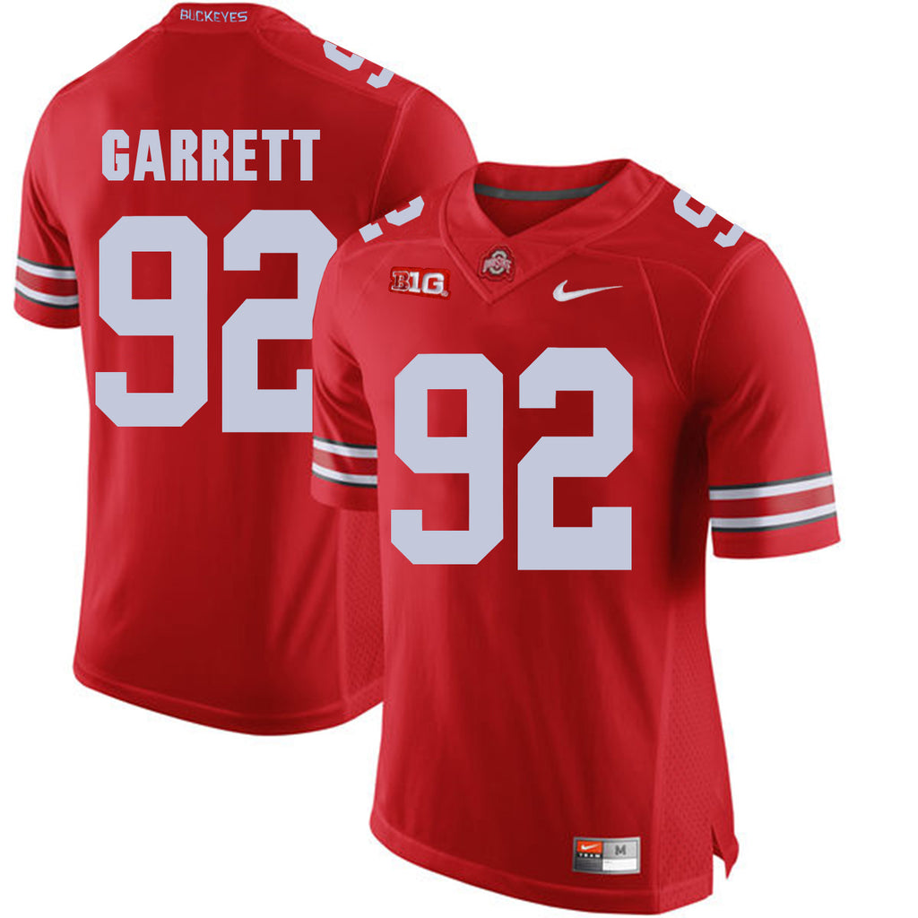 Ohio State GARRETT 92 Scarlet Jersey 2018 - 2019