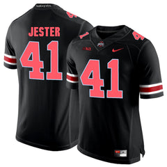 Ohio State JESTER 41 Blackout Jersey 2018 - 2019