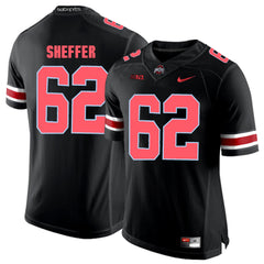 Ohio State SHEFFER 62 Blackout Jersey