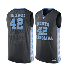 North Carolina STACKHOUSE 42 Black Jersey