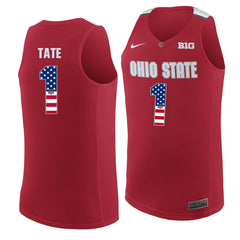 Ohio State Tate 1 Scarlet Jersey