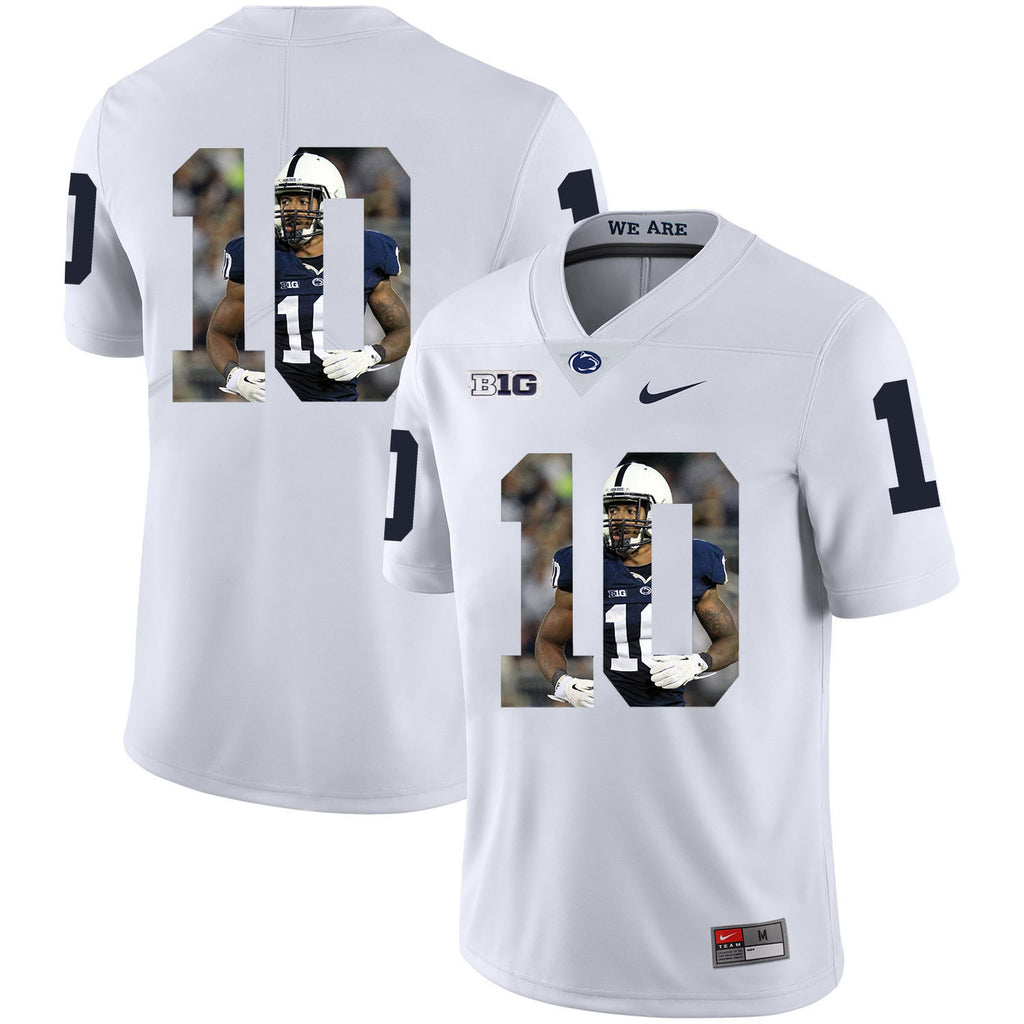 Penn State Trevor Williams 10 White Jersey 2018 - 2019