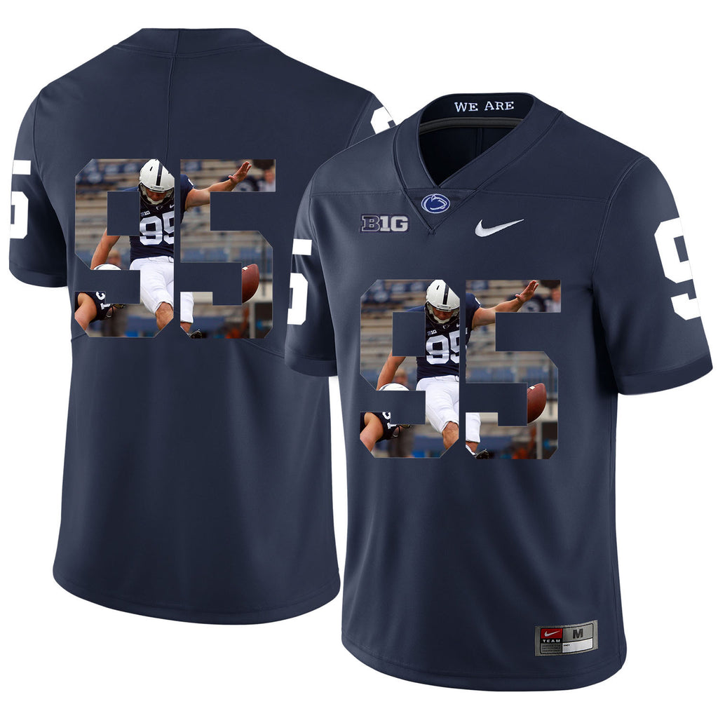 Penn State Tyler Davis 95 Dark Blue Jersey 2018 - 2019