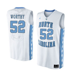 North Carolina WORTHY 52 White Jersey