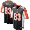 Image of Tyler Boyd Cincinnati Bengals Game Jersey - Black 2018/2019