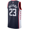 Image of Lou Williams LA Clippers 2018/19 Swingman Jersey – City Edition – Navy