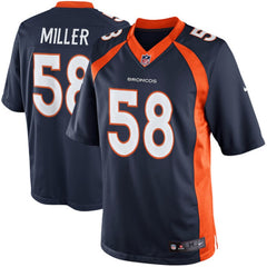 Von Miller Denver Broncos Alternate Limited Jersey - Navy Blue