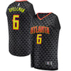 Image of Omari Spellman Atlanta Hawks Branded Fast Break Jersey - Icon Edition - Black