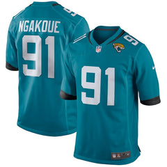 Yannick Ngakoue Jacksonville Jaguars Game Jersey  Teal