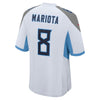 Image of Marcus Mariota Tennessee Titans New Game Jersey – White 2018/2019