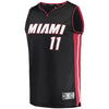 Image of Dion Waiters Miami Heat Branded Fast Break Player Jersey - Icon Edition – Black