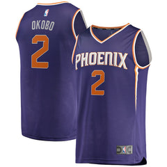 Elie Okobo Phoenix Suns Branded Fast Break Jersey - Icon Edition - Purple