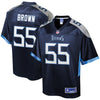 Image of Jayon Brown Tennessee Titans Pro Line Team Player Jersey – Navy 2018/2019