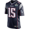 Image of Chris Hogan New England Patriots Navy Super Bowl LII Bound Game Jersey 2019