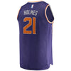 Image of Richaun Holmes Phoenix Suns Branded Fast Break Jersey - Icon Edition - Purple