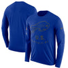 Image of Buffalo Bills Men's Long Sleeve Royal Salute to Service Sideline Legend Performance 2018/2019