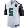 Image of Blake Bortles Jacksonville Jaguars Game Jersey - White