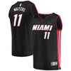 Image of Dion Waiters Miami Heat Branded Fast Break Player Jersey - Icon Edition – Black