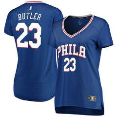 Jimmy Butler Philadelphia 76ers Branded Women's Fast Break Jersey Royal – Icon Edition