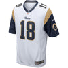 Image of Cooper Kupp Los Angeles Rams Game Jersey - White