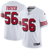 Image of Reuben Foster San Francisco 49ers Color Rush Vapor Untouchable Limited Player Jersey – White 2018/2019