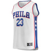 Image of Jimmy Butler Philadelphia 76ers Branded Fast Break Jersey White – Association Edition