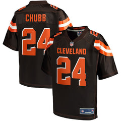 Nick Chubb Cleveland Browns Pro Line Player Jersey – Brown 2018/2019