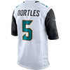 Image of Blake Bortles Jacksonville Jaguars Game Jersey - White