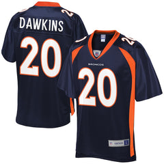 Brian Dawkins Denver Broncos NFL Pro Line Retired Player Jersey  Navy