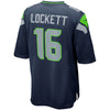 Image of Tyler Lockett Seattle Seahawks Game Jersey - Navy 2018/2019