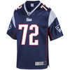 Image of Matt Light New England Patriots Pro Line Retired Player Jersey – Navy 2018/2019