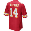 Image of Sammy Watkins Kansas City Chiefs Game Jersey  Red