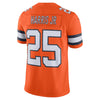 Image of Chris Harris Jr Denver Broncos Vapor Untouchable Color Rush Limited Player Jersey - Orange