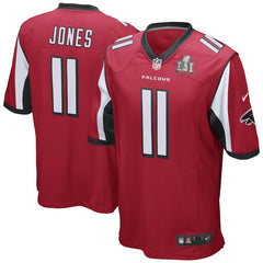 Julio Jones Atlanta Falcons Red Super Bowl LI Bound Game Jersey 2019