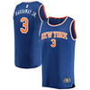 Image of Tim Hardaway Jr. New York Knicks Branded Fast Break Jersey Royal - Icon Edition