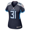 Image of Kevin Byard Tennessee Titans Women's New Game Jersey – Navy 2018/2019