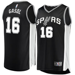 Pau Gasol San Antonio Spurs Branded Fast Break Jersey Black - Icon Edition