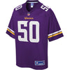 Image of Eric Wilson Minnesota Vikings Pro Line Team Color Player Jersey – Purple 2018/2019