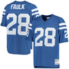 Image of Marshall Faulk Indianapolis Colts Mitchell & Ness Retired Player Replica Jersey - Royal