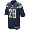 Image of Melvin Gordon Los Angeles Chargers Player Game Jersey  Navy