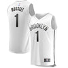 Image of D'Angelo Russell Brooklyn Nets Branded Fast Break Jersey White - Association Edition