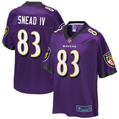 Willie Snead Baltimore Ravens Pro Line Player Jersey – Purple 2018/2019