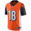 Image of A.J. Green Cincinnati Bengals Vapor Untouchable Limited Player Jersey - Orange 2018/2019